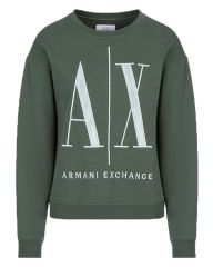 Armani Exchange Men's Sweatshirt Green XL