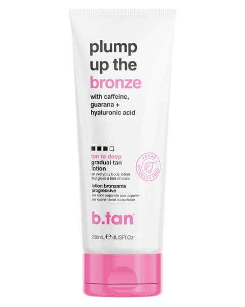 b.tan Plump Up The Bronze Gradual Tan Lotion