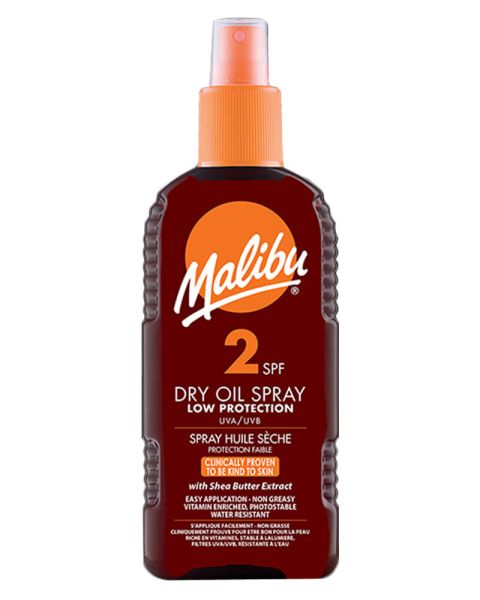 Malibu Dry Oil Sun Spray SPF 2 (F)