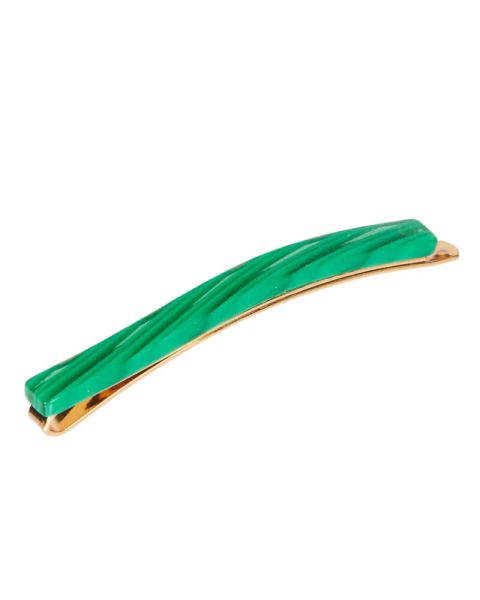 Pico Bobby Pin Green Stripe Pico Bobby Pin Green Stripe