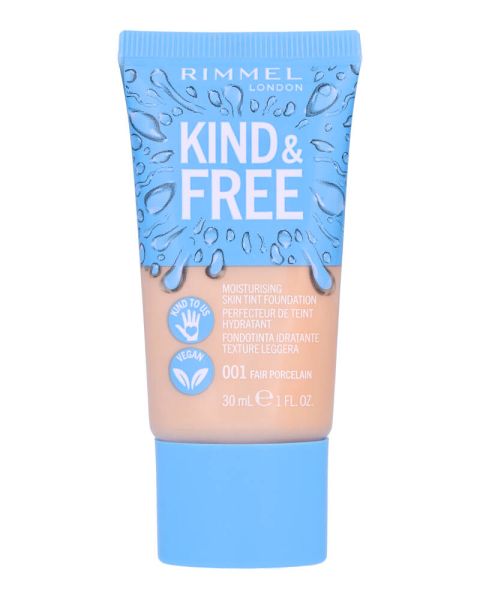 Rimmel London Kind & Free Moisturising Skin Tint Foundation 001 Fair Porcelain