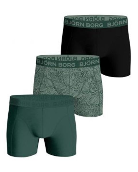 Björn Borg Cotton Stretch Shorts 3-pack Str. S