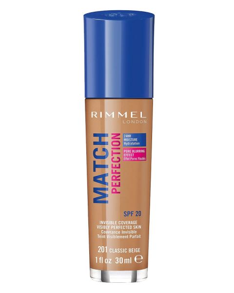 Rimmel London Match Perfection Foundation 201 Classic Beige