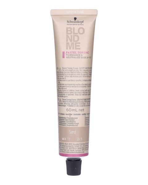 Schwarzkopf Blondme Blonde Toning Sand