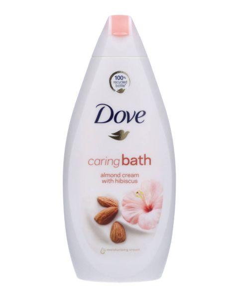 Dove Caring Bath Almond Cream With Hibiscus Body Wash