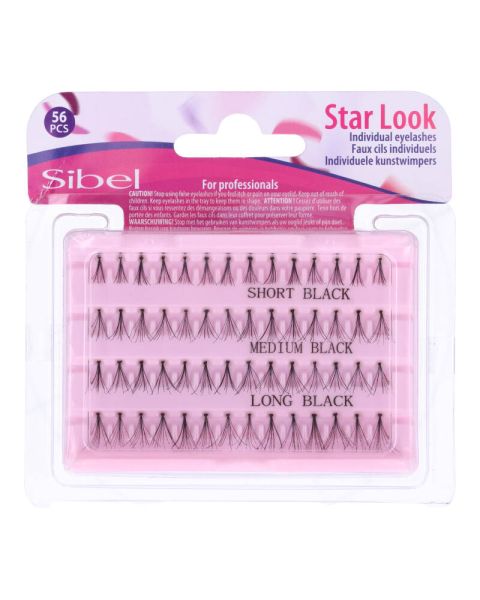 Sibel Star Look Eyelashes S/M/L Ref. P003283 Sibel Star Look Eyelashes S/M/L Ref. P003283