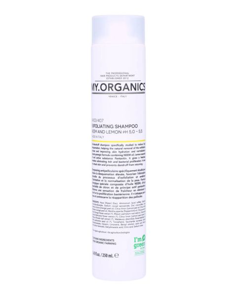 My.Organics The Organic Exfoliating Shampoo Neem And Lemon