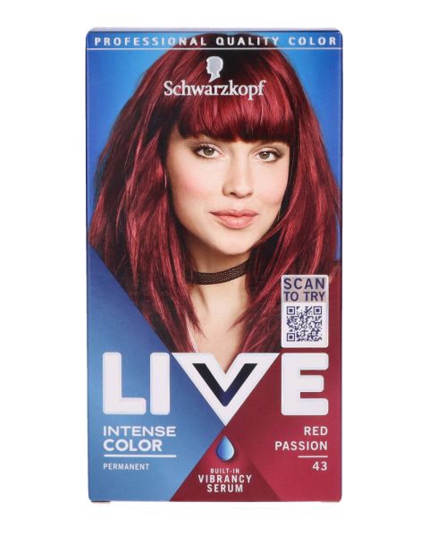 Schwarzkopf Live #43 Red Passion (U)
