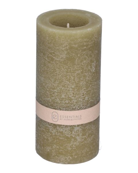 Excellent Houseware Pillar Candle Green