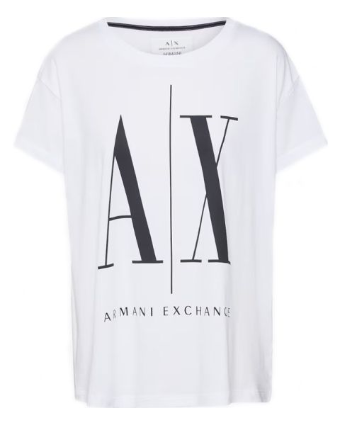 Armani Exchange Icon Period Woman T-Shirt White XXL
