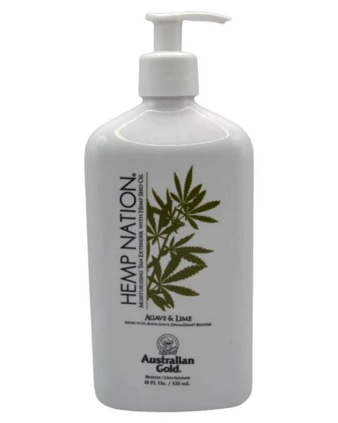 Australian Gold Hemp Nation Agave & Lime Moisturizing Tan Extender