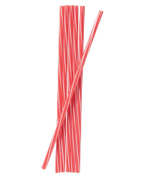 Excellent Houseware Plastik Sugerør Rød