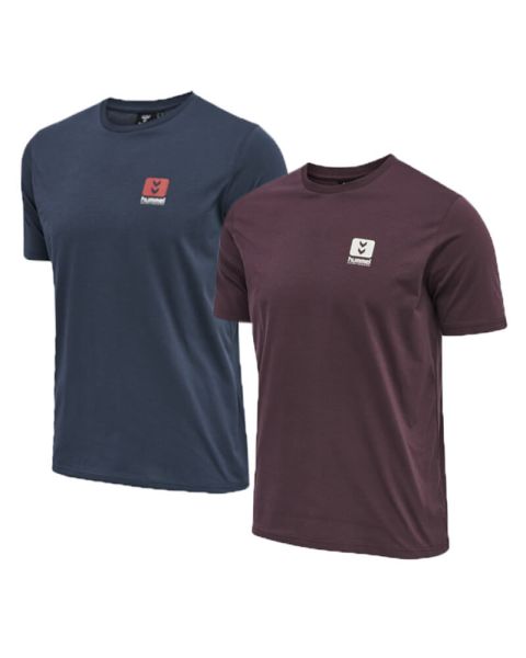 Hummel HMLLGC Graham T-Shirt 2-Pack XXL Hummel HMLLGC Graham T-Shirt 2-Pack XXL
