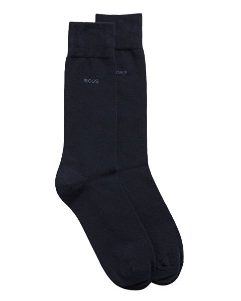 Hugo Boss Strømper 2-Pack Navy Str. 43-46