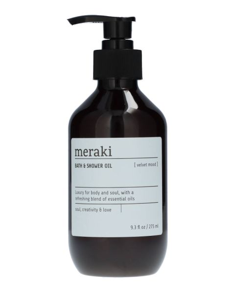 Meraki Bath & Shower Oil Velvet Mood