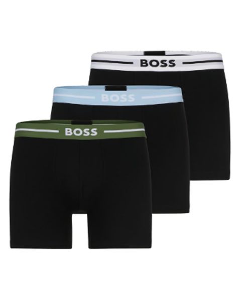 Hugo Boss 3-pack Boxer Brief Cotten Stretch Str. L