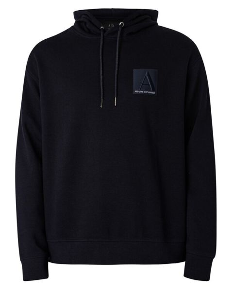 Armani Exchange Box Logo Pullover Hoodie Str. XL