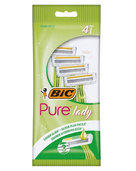 Bic Pure Lady 4 stk